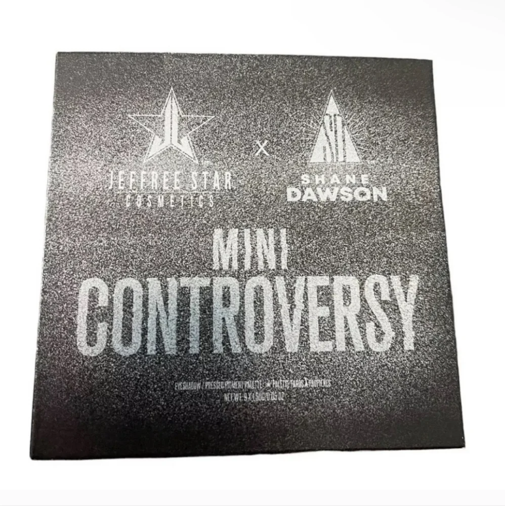 Jeffree Star × Shane Dawson Mini Controversy Eyeshadow Palette NIB